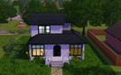 Sims 3 — URM Prefab Starter Home 2 by urmum_izgay — 1 bedroom, 1 bathroom, 2 storeys, loft style, 1 person (or a couple).