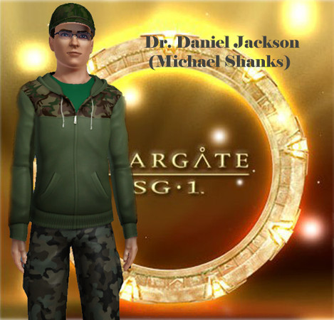 Sims 3 — Dr. Daniel Jackson (Michael Shanks) by Ghost21 — Dr. Daniel Jackson from the Stargate SG-1 TV series