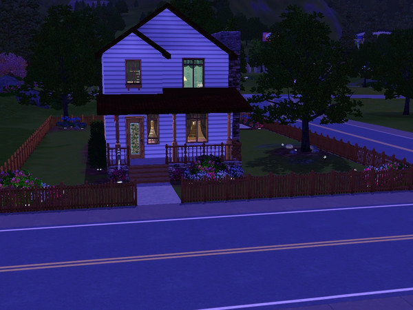 Sims 3 — The Verona by katbileu — This small 2 bedroom house is waiting for the right family to call it home. There is