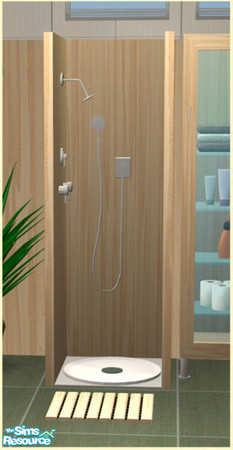 Sims 2 — Leoni Bathroom Recolor 1 - Shower by Elize-37sims — Fully animated