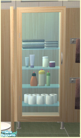 Sims 2 — Leoni Bathroom Recolor 1 - Cabinet by Elize-37sims — Decor