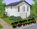 Sims 3 — Garage Loft Conversion Starter by oldmember_emma2000 — Great little starter home for trendy couples or newly