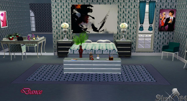 Sims 3 — Dance (Vanity series) by stori_64 — Vanity series pattern 1 of 6 'Dance' consists of merely two different dance