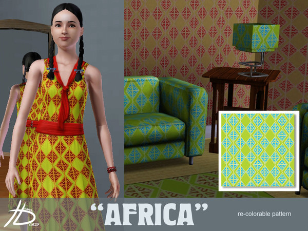 Sims 3 — Africa (stylised) by Hanna_Darzy — Simple ornament
