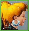 Sims 3 — Squiggle Earrings by TheGlitteryLazyVibe — A Pair of cool earrings for Females Teen-Elder. *The pattern that is