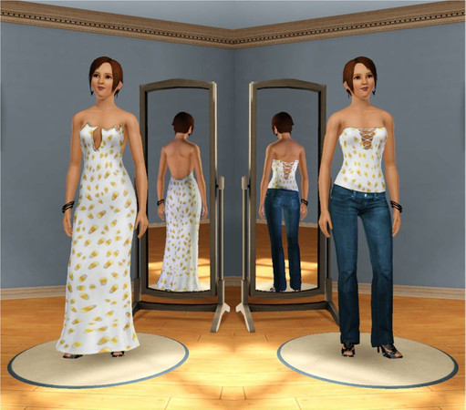 Sims 3 — candy corn pattern by anahirocio — candy corn pattern