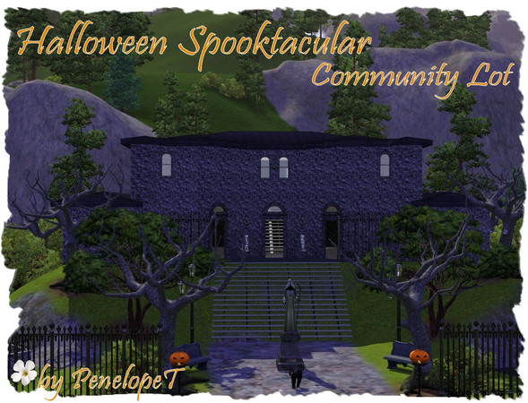 Sims 3 — Halloween Spooktacular Community Lot by PenelopeT — This community lot is the perfect place to party for