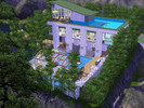 Sims 3 — WaterfallHouse by madder — WaterfallHouse