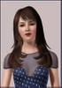 Sims 3 — Blair Waldorf  by rob_8294 — Blair Waldorf: Hair - By Cazy Clothes - By All About Style Hope you like It =D