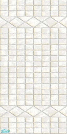 Sims 2 — Brno White Bathroom Tile by Mutske — Matches the Brno Bathroom. 