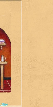 Sims 2 — MRC Chef\'s Wall - Mrc Chefswall8 by MidnightRose — Panel 8 of MRC Chef\'s Wall. Can be used as an interior or