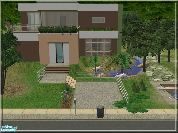 Sims 2 — V-34 by Veronn — Luxury Villa In South 3x3 43,011