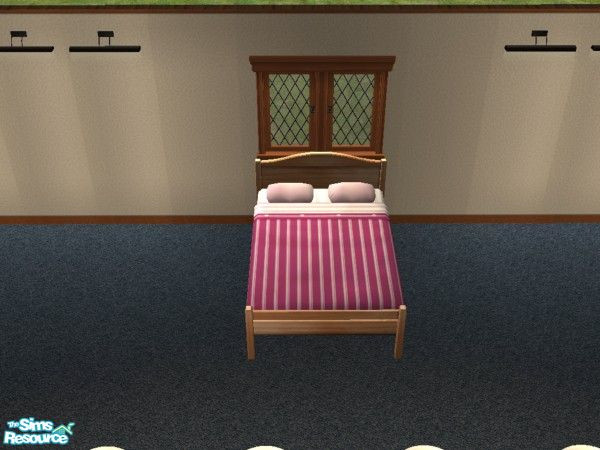 Sims 2 — Rainbow Bedding Set - Bubblegum by punkee_99 — Part of the Rainbow Bedding Set in Bubblegum.
