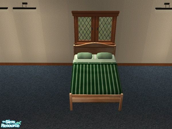 Sims 2 — Rainbow Bedding Set - Cucumber by punkee_99 — Part of the Rainbow Bedding Set in Cucumber.