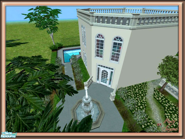 Sims 2 — Summer House by foxysensei — No hacks. Maxis original content only. 