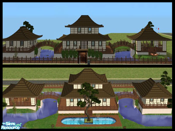 Sims 2 — Nippon by SofijaDosen — If you like this style, and I hope you do, you can find among my creations a Hotel that