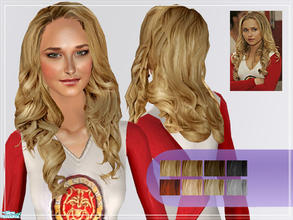 Sims 2 — Cheerleader by ChazDesigns — A beautiful hair style based on Hayden Panettiere's character: Claire Bennet on