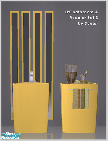 Sims 2 — IPF Bathroom A - Recolor set 3 by Sunair — IPF Bathroom A - Recolor set 3 (darkwood)