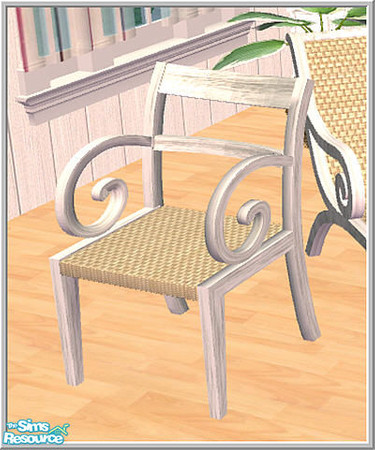 Sims 2 — B43 Elegant Chair Recol Princess by Birgit43 — fits to the other chairs of princess set