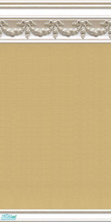 Sims 2 — jsf2WSBuckskin by jsf — A neutral colored wall in the color of buckskin is held in elegant white mouldings with