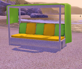 Sims 3 — Outddor Living PB Lounger by TheNumbersWoman — Something to dress up the poor Sims Yard. By Ricci2882 at TSR.