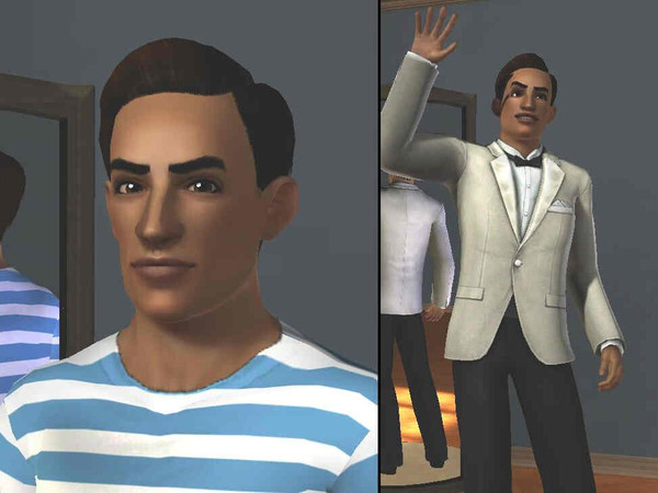 Sims 3 — Gene Kelly by lairdship — A sim that, by utter co-incidence, finished up looking like Gene Kelly! Can't you