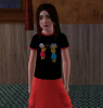 Sims 3 — childtop_simpsons by oldmember_yaru — Patty and Selma