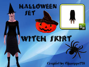 Sims 3 — Witch Skirt by Giuseppe778 — 31 October is Halloween, celebrate this holiday to your sims with this set of 3