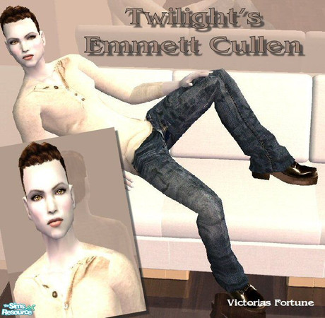 Sims 2 — VF Emmett Cullen by fortunecookie1 — 