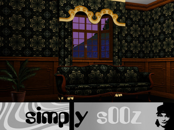Sims 3 — Simply Madame by s00z — A luxurious vintage inspired modern design.