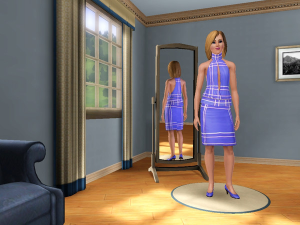 Sims 3 — dltn43_HalfPlaid_geometric_001 by dltn43 — dltn43_HalfPlaid_geometric_001