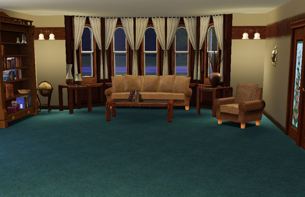 Sims 3 — Lilypond carpet by DDFURY — Presented here is a very nice carpet pattern and color which would look nice in any