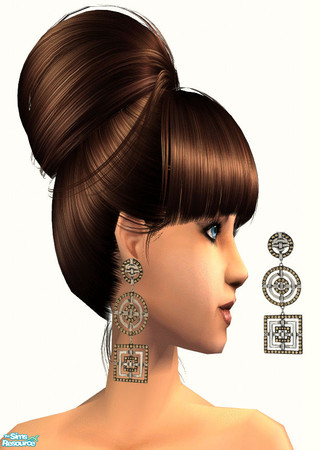 Sims 2 — Earrings Set 2 - 04 by irene_busy — A beautiful set of earrings for your female sim. Enjoy :)