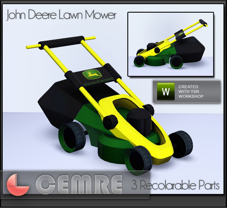 The Sims Resource Gardening is Fun Set Lawn Mower