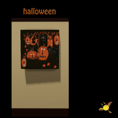 Sims 3 — evi halloween pumpkins by evi — Halloween pumpkins pattern.