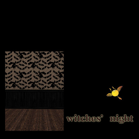 Sims 3 — evi witches nights by evi — Halloween witches and bats pattern.