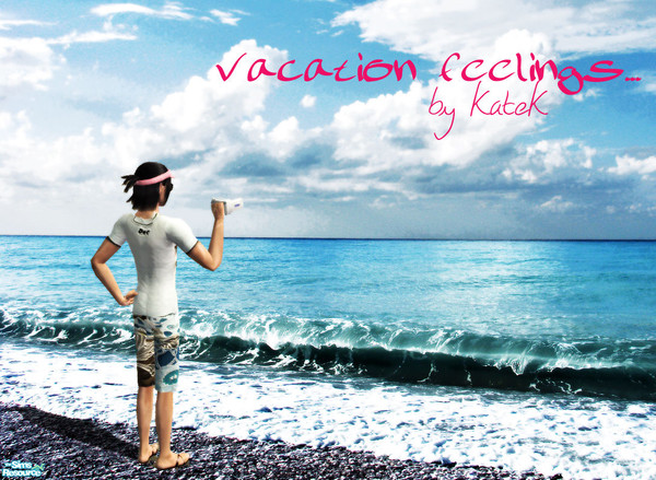 Sims 2 — Vacation feelings by K@ — The future addon inspired me for this collection. Summer, sea, beach, what could be