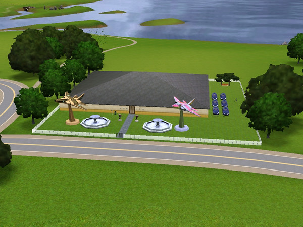 Sims 3 — Super BIG House! by ivancarlobalingit — This house comes with 8 dining tables, an art room, 6 bathrooms and an