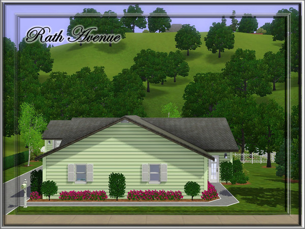 Sims 3 — Rath Avenue by JCIssette — This lovely ranch styled home was built especially for my good friend, Lisa 9999.