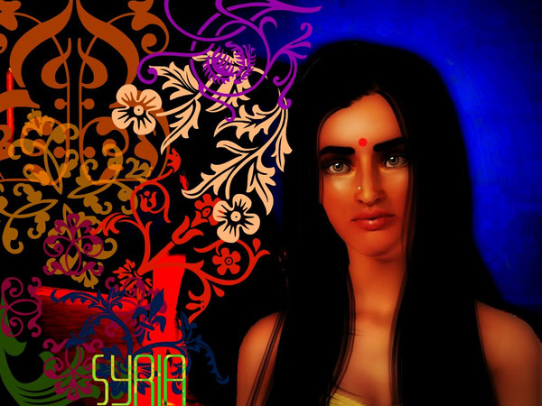 Sims 3 — Syria Rasheed by kasi89 — Syria Rasheed. this is my first attempt at a indian sim. i hope i didnt offend lol