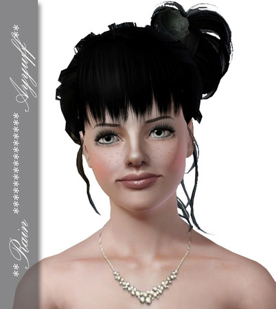 Sims 3 — Rain by ayyuff — Find the hair here: http://www.peggyzone.com/Sims3Detail.html?id=000027&amp;amp;sortId=00