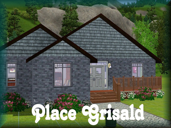 Sims 3 — Place Grisald by CinderSim — A lovely home for your Sims whether starting out, with a growing family, or