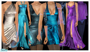 Sims 2 — Fall/Winter 06 inspired by Versace by ChazDesigns — A classic collection inspired by Verscae\'s fall/winter 06