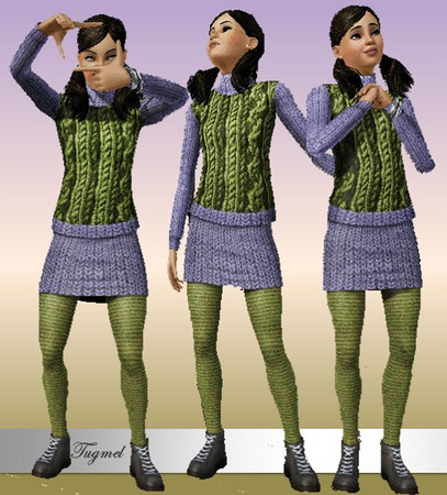 Sims 3 — Teen Everyday-02a by TugmeL — By TugmeL@TSR