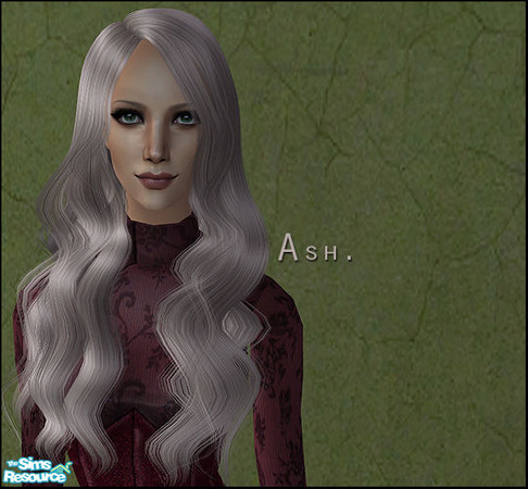 Sims 2 — Moya - Cool Sims mesh 50F retextured - Ash by flinn — A silverish, almost platinum blonde. Correctly binned.