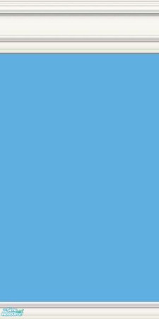 Sims 2 — Blue paints with plaster cornice - Brandeis With Plaster Cornice by HollyChappell — Cool and cosmopolitan tones