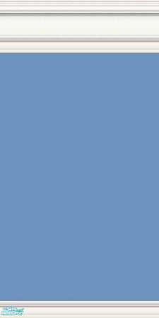 Sims 2 — Blue paints with plaster cornice - Empire Blue With Plaster Cornice by HollyChappell — Cool and cosmopolitan