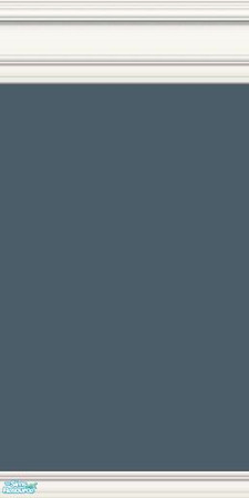 Sims 2 — Blue paints with plaster cornice - Ocean Storm With Plaster Cornice by HollyChappell — Cool and cosmopolitan