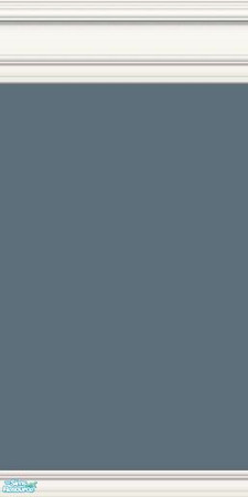 Sims 2 — Blue paints with plaster cornice - Oilskin With Plaster Cornice by HollyChappell — Cool and cosmopolitan tones