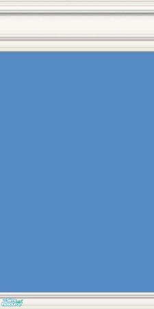 Sims 2 — Blue paints with plaster cornice - Picadilly With Plaster Cornice by HollyChappell — Cool and cosmopolitan tones
